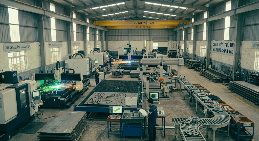 Cắt CNC là gì? Các phương pháp và ứng dụng trong gia công 5 tiêu chuẩn gia công cơ khí Cắt CNC là gì? Các phương pháp và ứng dụng trong gia công